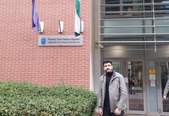 News: مشاركة طالب من الهندسة الطبية في جامعة الأندلس في برنامج التبادل الأكاديمي Erasmus+ جامعة  (Pázmáy Péter Catholic University )